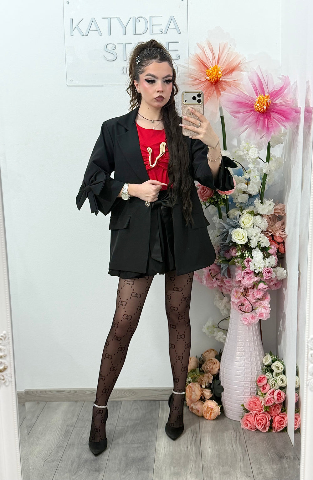 Sacou cu fundițe Bianca