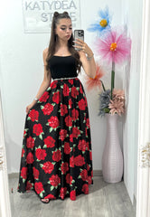 Rochie cu trandafiri Georgia