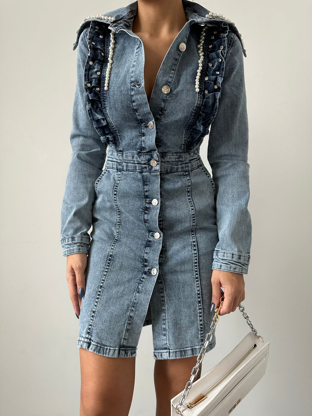 Rochie jeans Geta