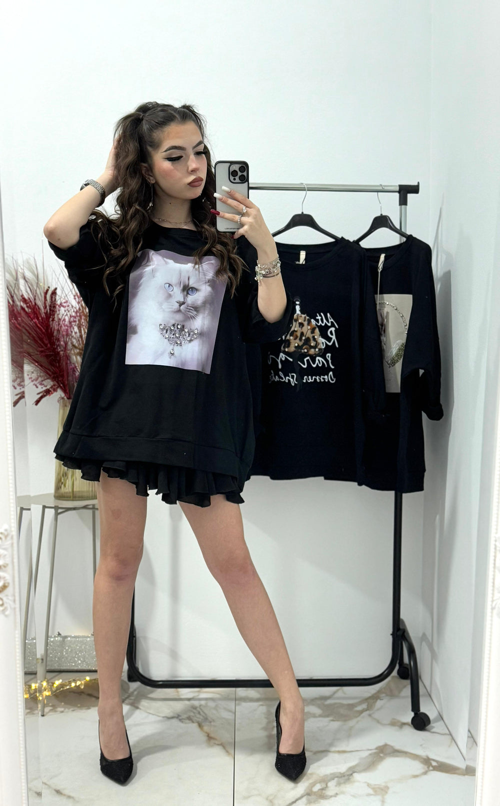 Bluza neagra Candy