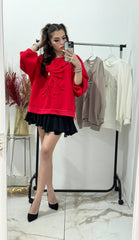 Bluza cu floare Anisia