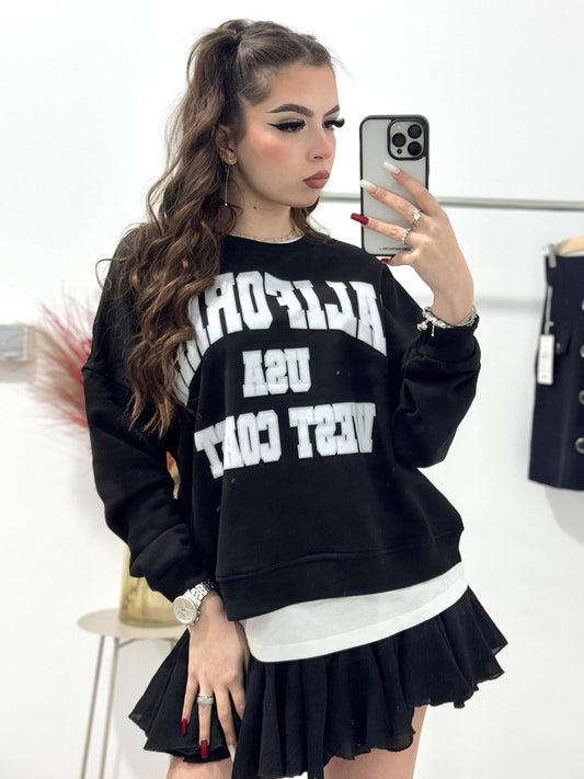 Bluza neagra California
