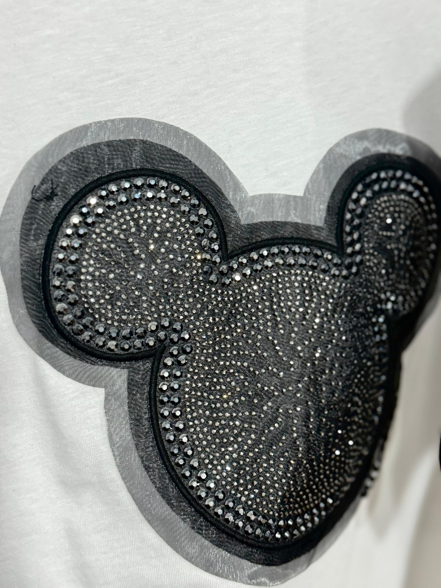 Tricou Mickey cu cristale