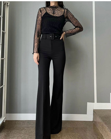 Pantalon evazat Karolline