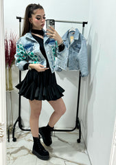 Geaca scurta din denim Rossa