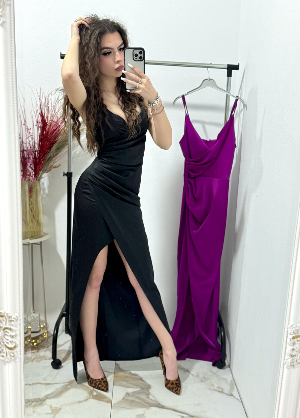 Rochie lunga eleganta Brenda