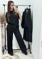 Compleu negru stantat Adria