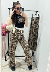 Compleu cu imprimeu leopard Teddy