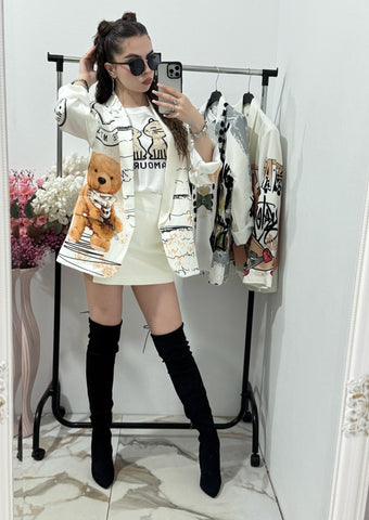 Sacou colorat Made to write