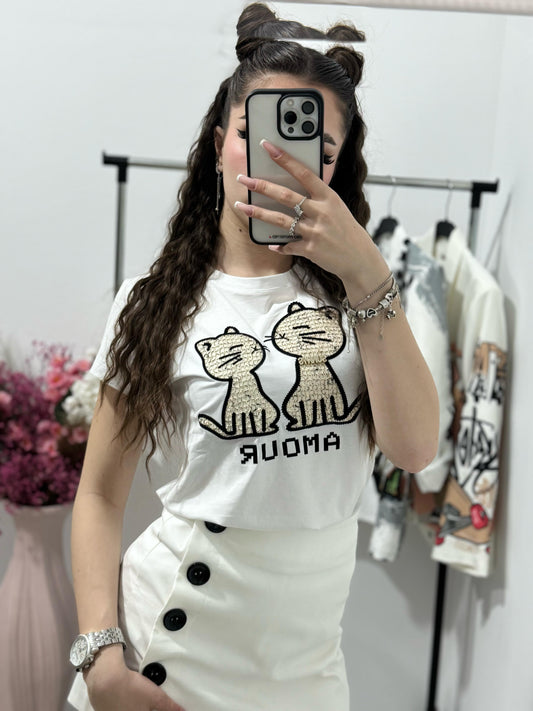 Tricou dama 2Cats