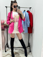 Sacou roz aprins ZRA