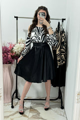 Rochie din satin scurta Bianca