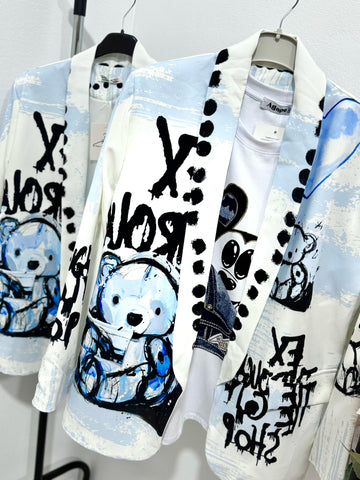 Sacou colorat Blue Bear