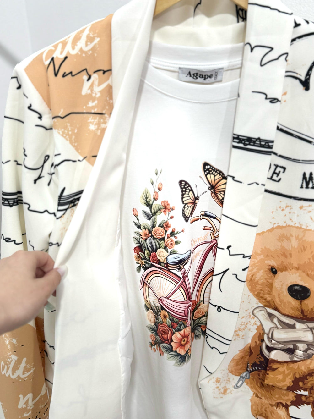 Set sacou + tricou Make to write