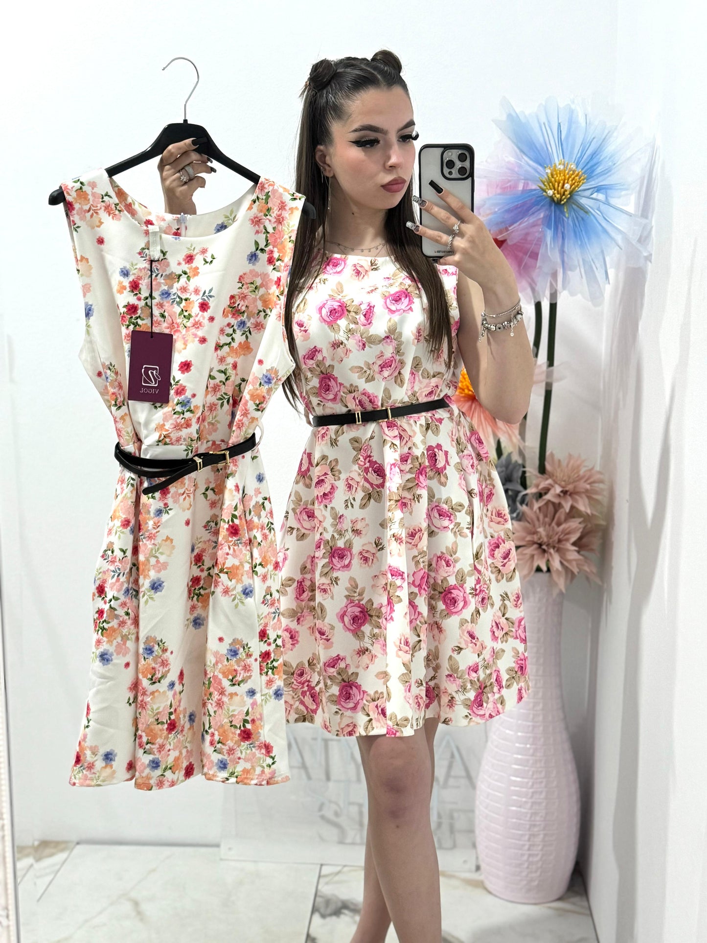 Rochie florala Sara