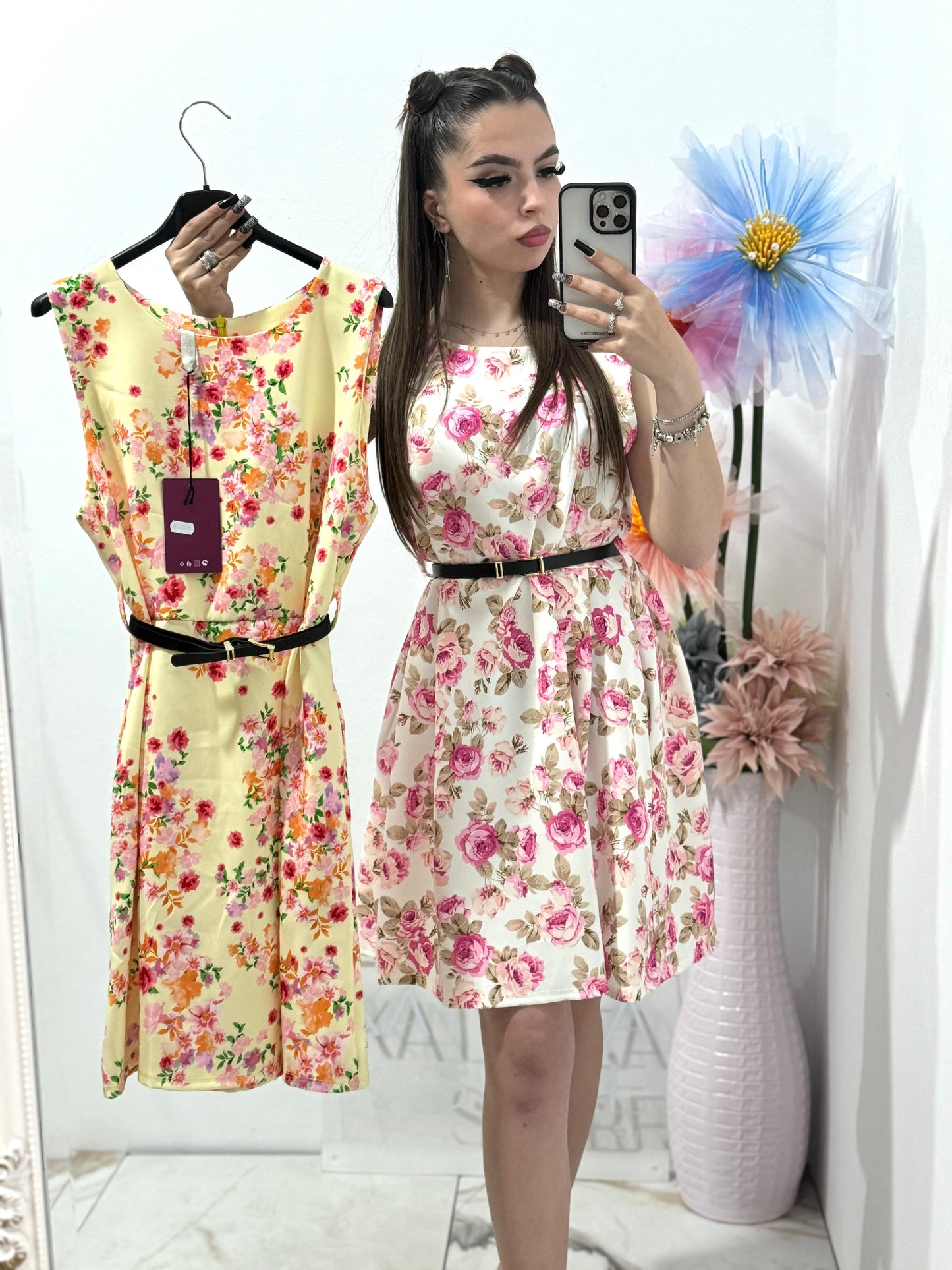 Rochie florala Sara