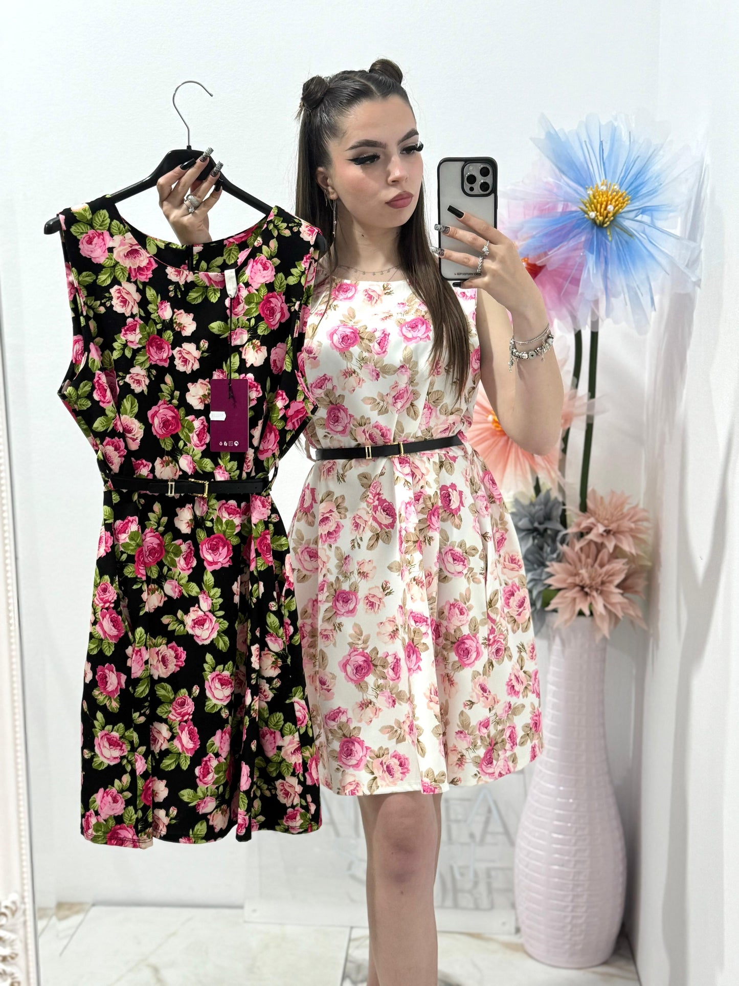 Rochie florala Sara