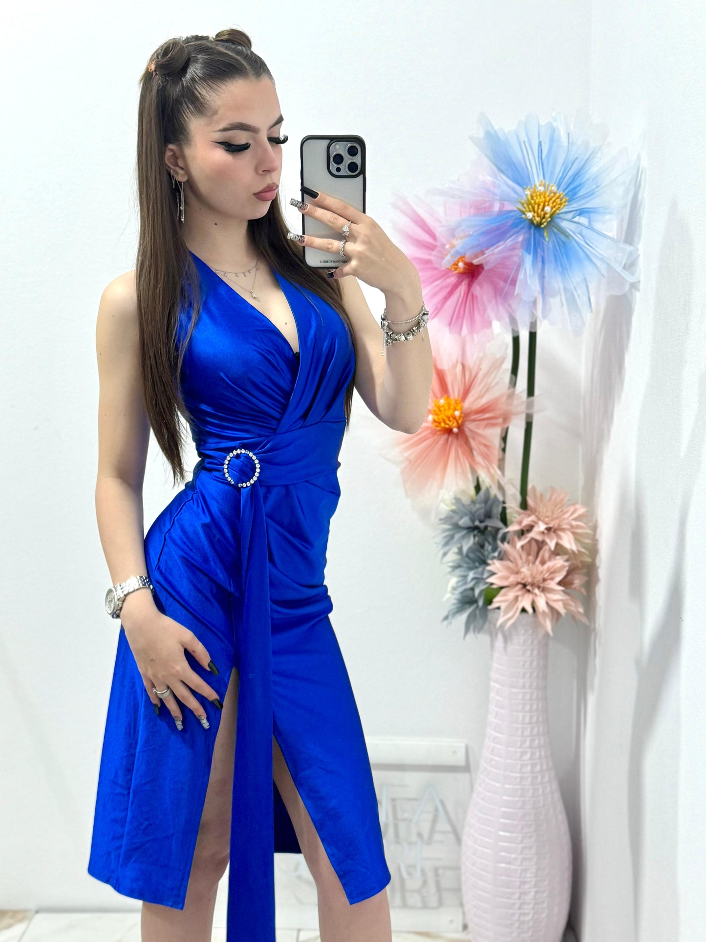 Rochie midi eleganta Consuela