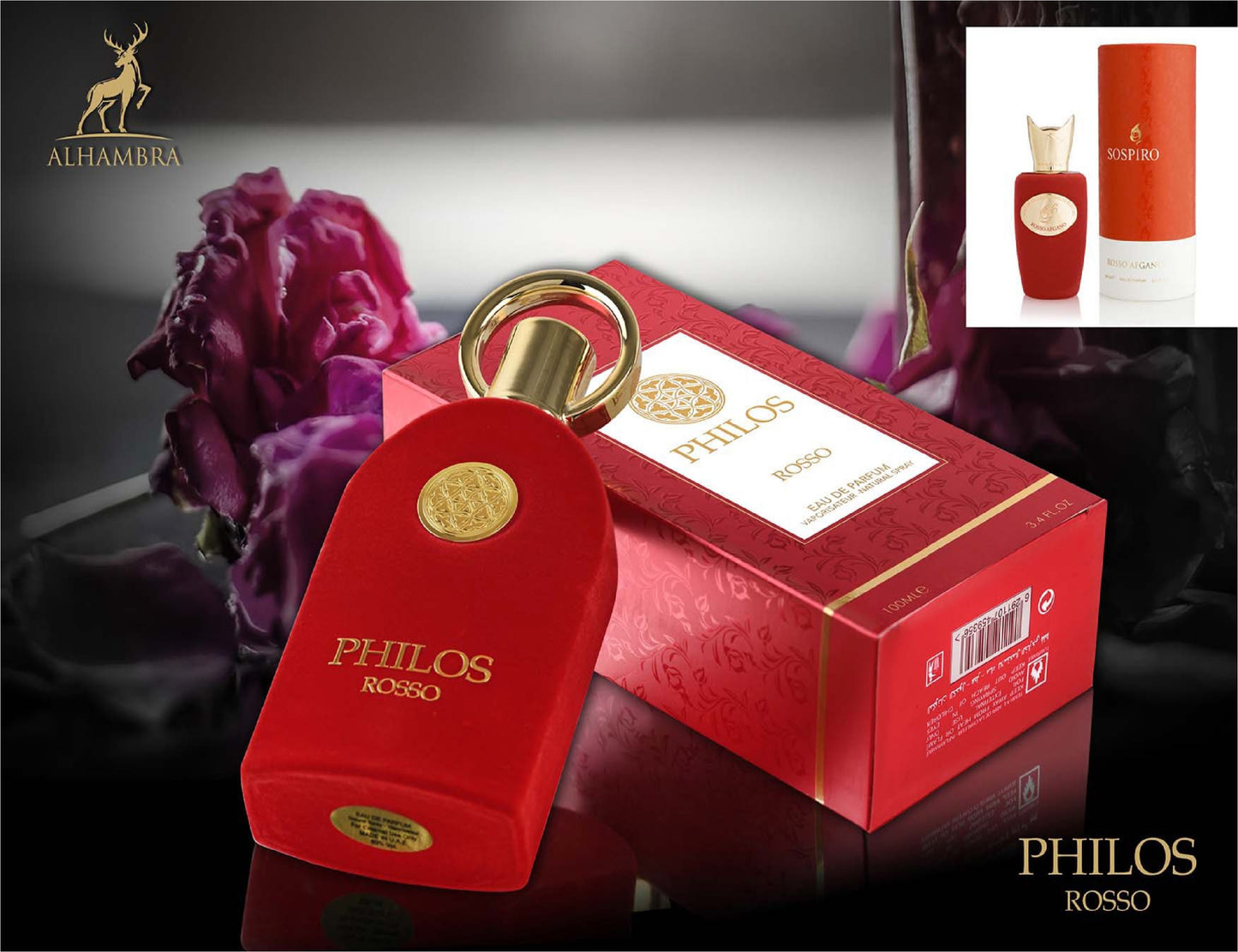 PHILOS ROSSO Maison Alhambra 100 ml