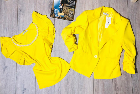 Tricou Yellow Pearl